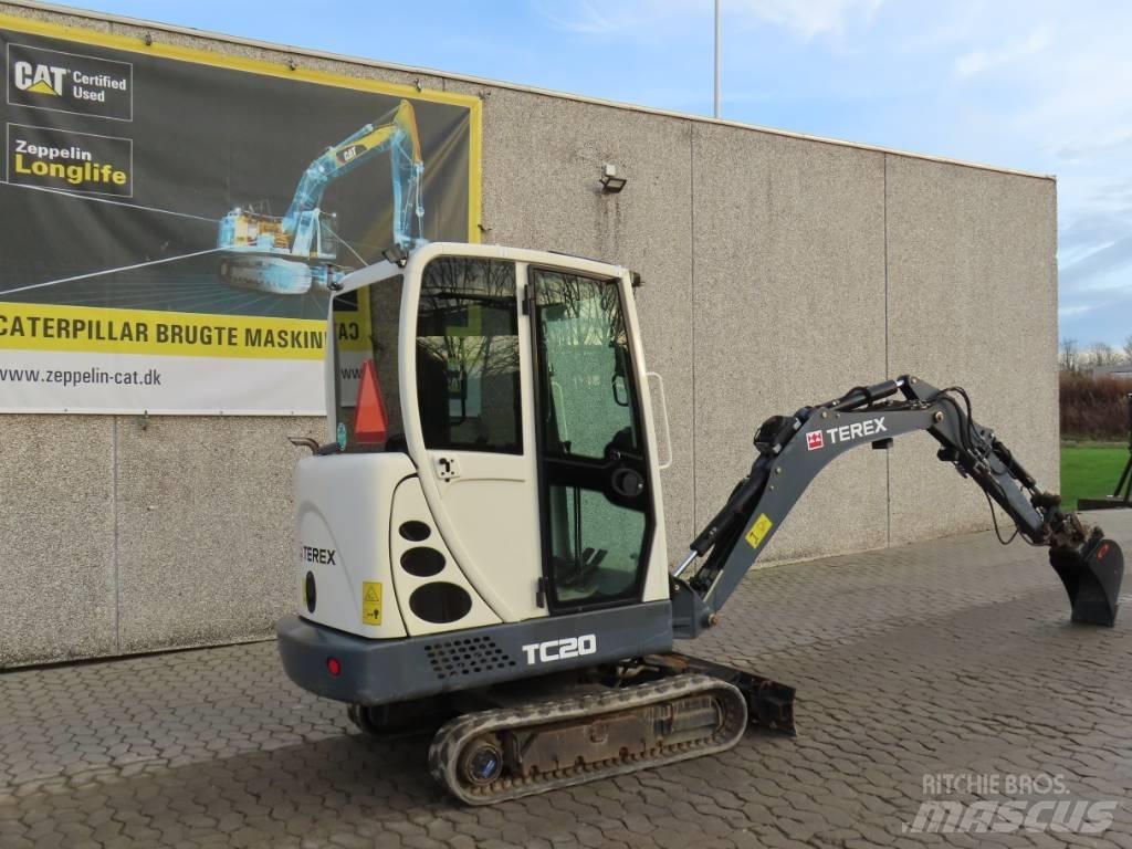 Terex TC 20 Mini rýpadla < 7t