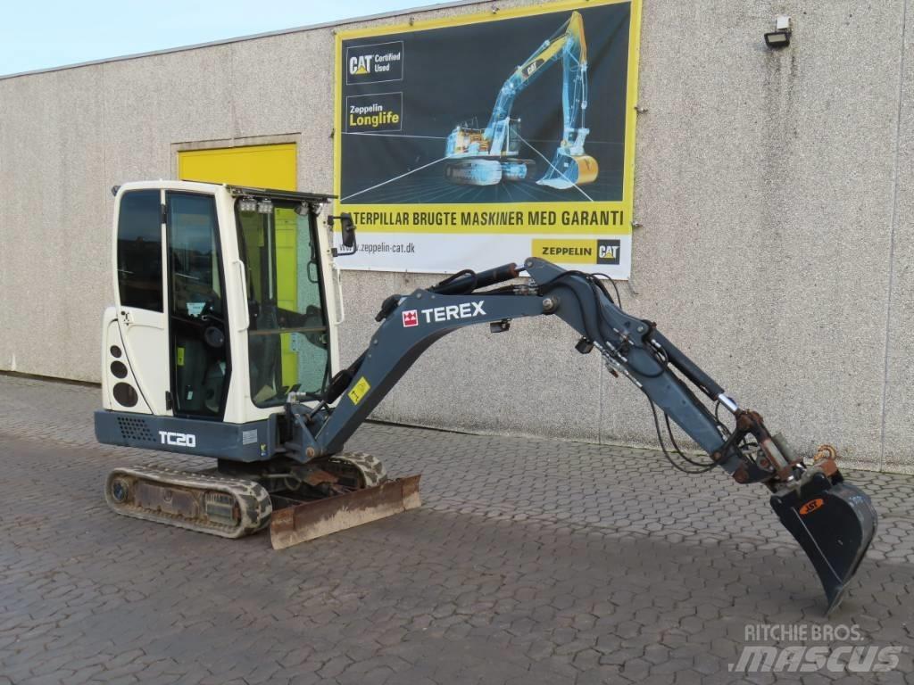 Terex TC 20 Mini rýpadla < 7t