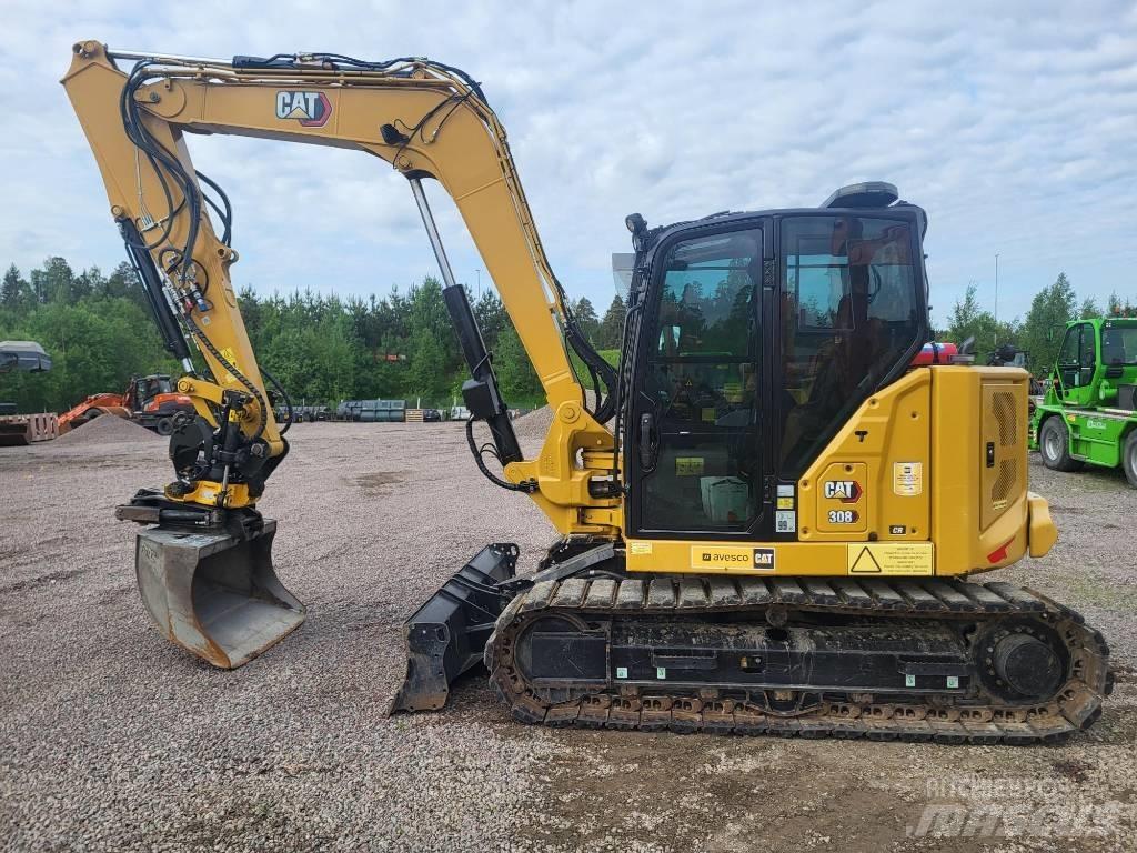 CAT 308CR Midi rýpadla 7t - 12t