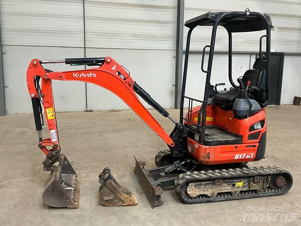 Kubota U 17-3 A Mini rýpadla < 7t