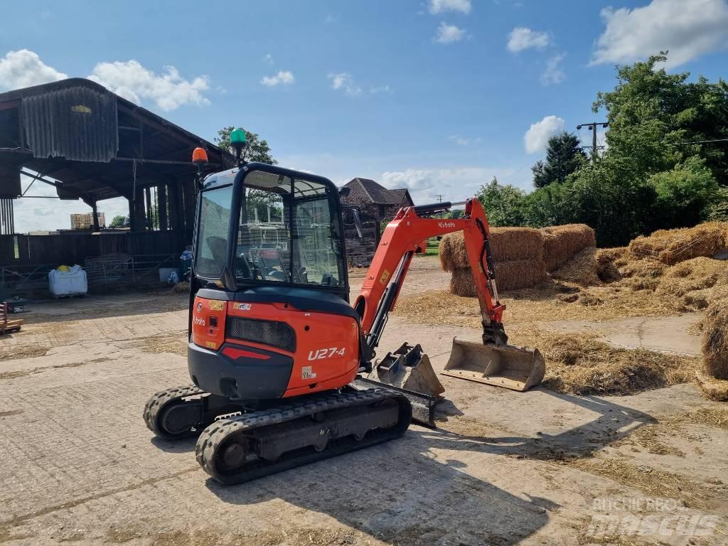 Kubota U 27-4 Mini rýpadla < 7t