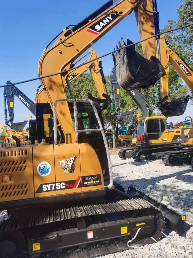 Sany SY 75 C Pásová rýpadla