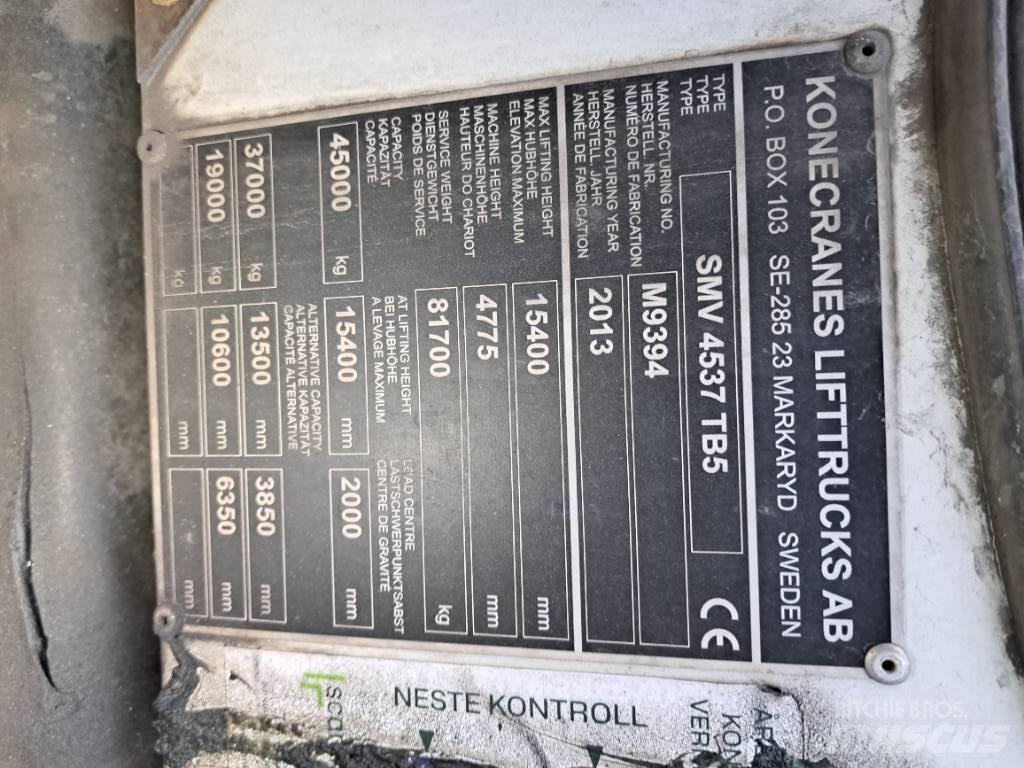 SMV SMV 4537 TB5 Překladače kontejnerů