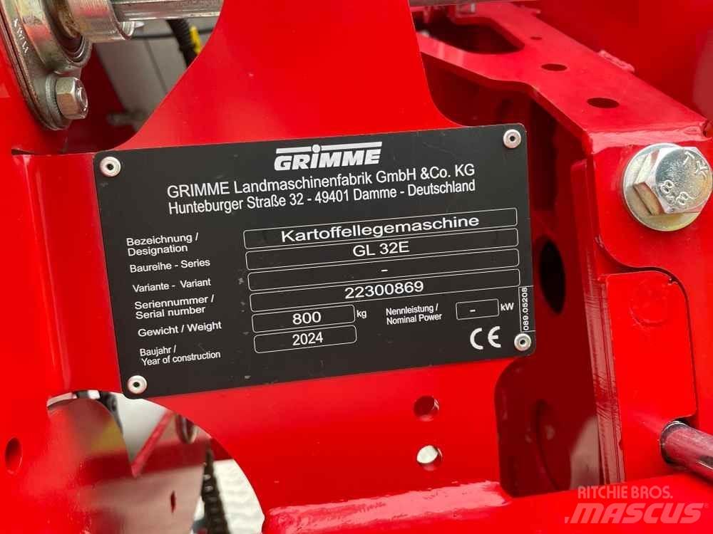 Grimme GL 32 E Sázecí stroje na brambory
