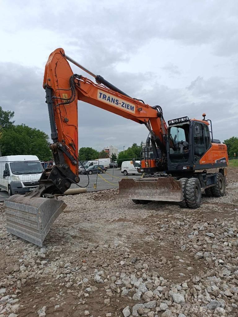 Doosan DX 190 W-5 Kolová rýpadla