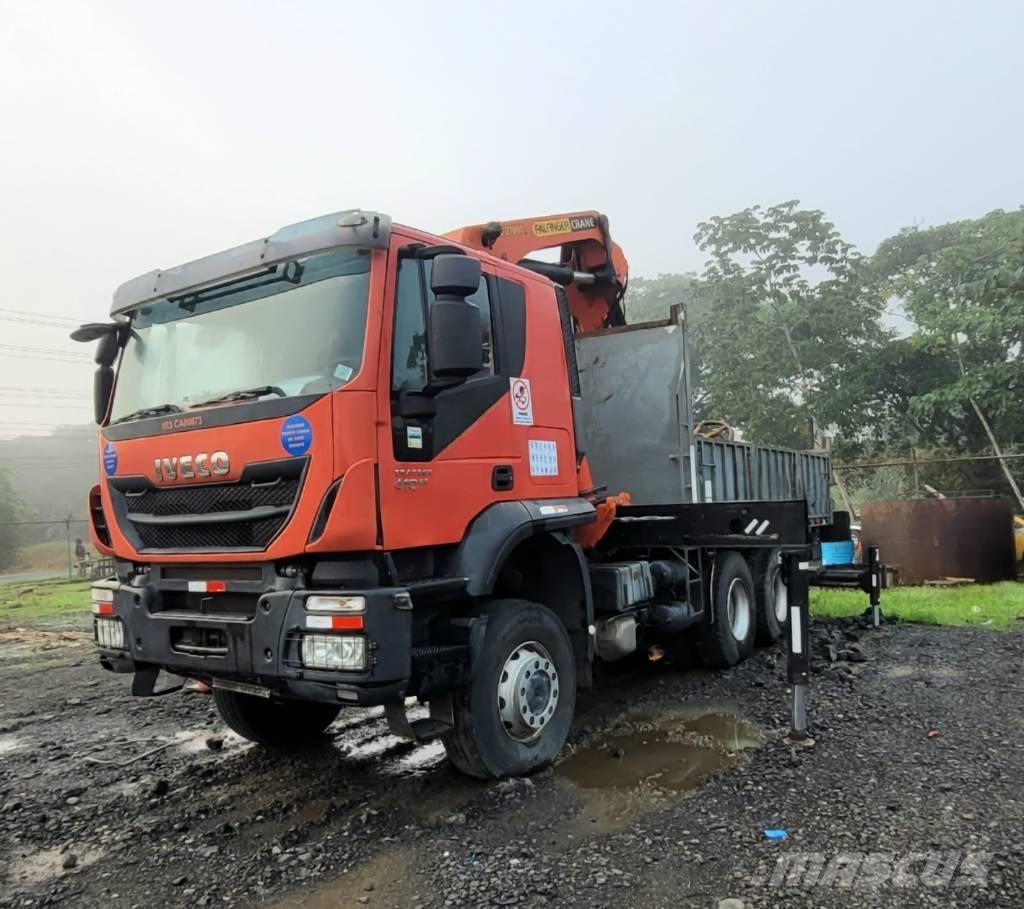 Iveco Trakker 410 Autojeřáby, hydraulické ruky