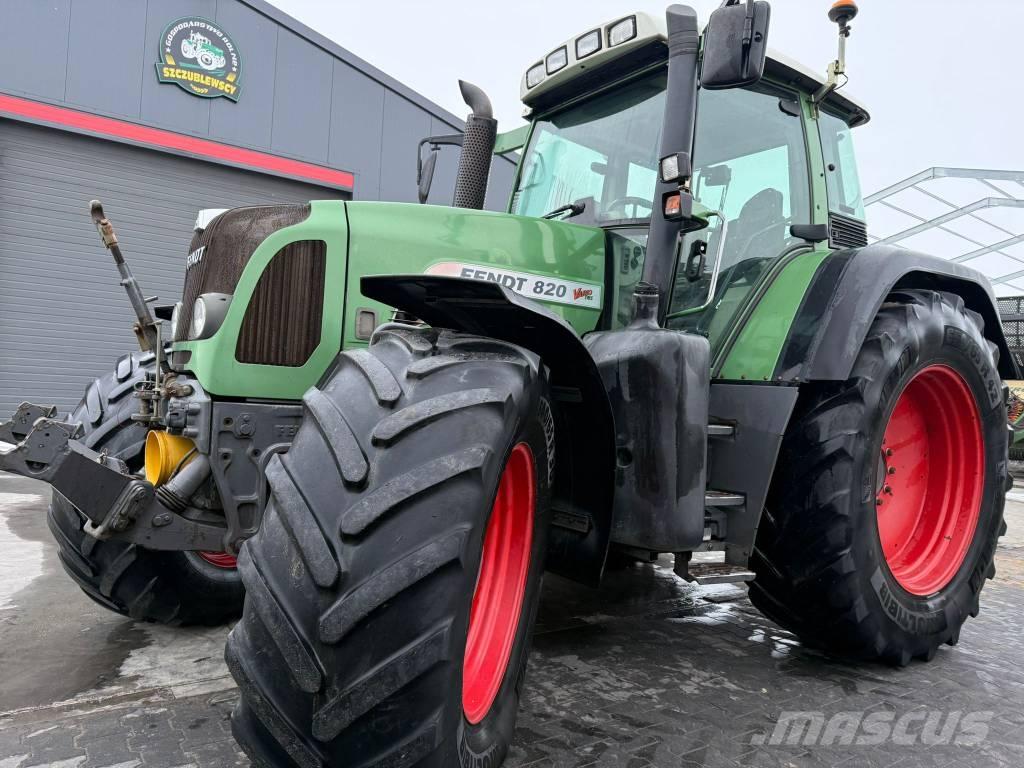 Fendt 820 Vario TMS Traktory