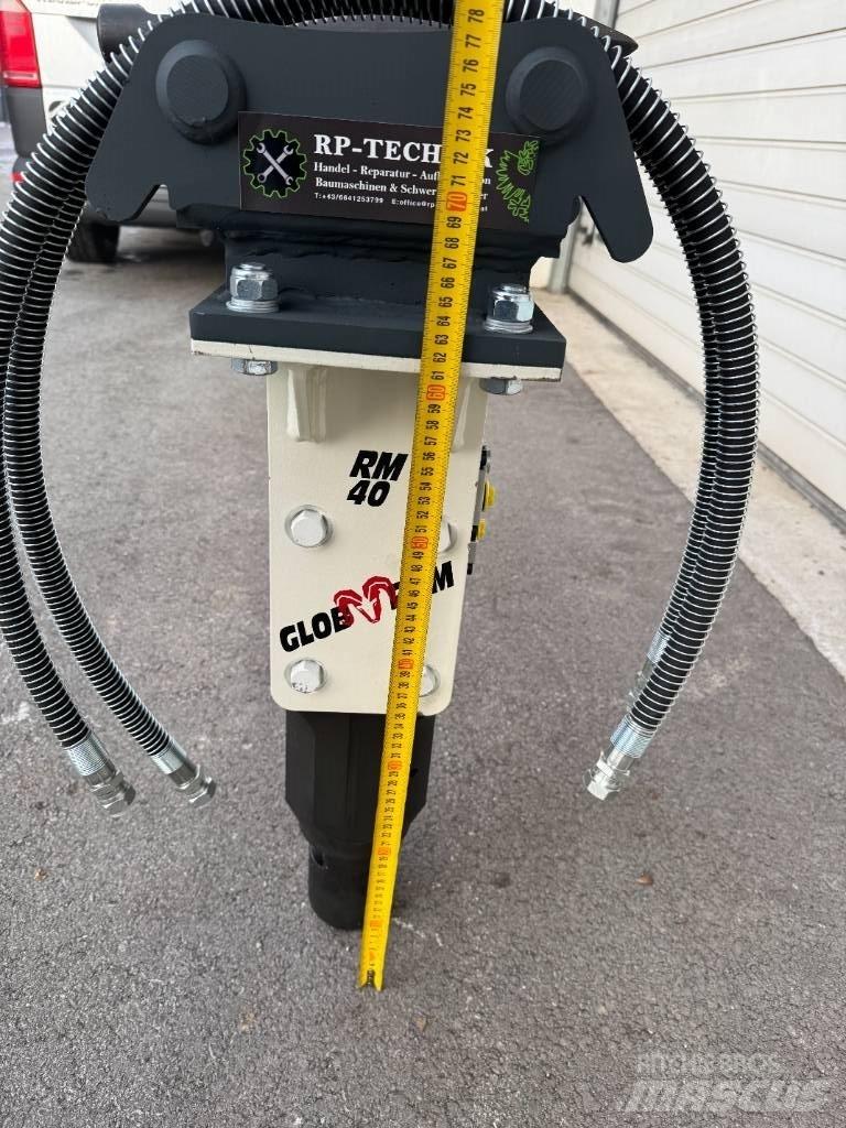  Globram RM40 Mini rýpadla < 7t