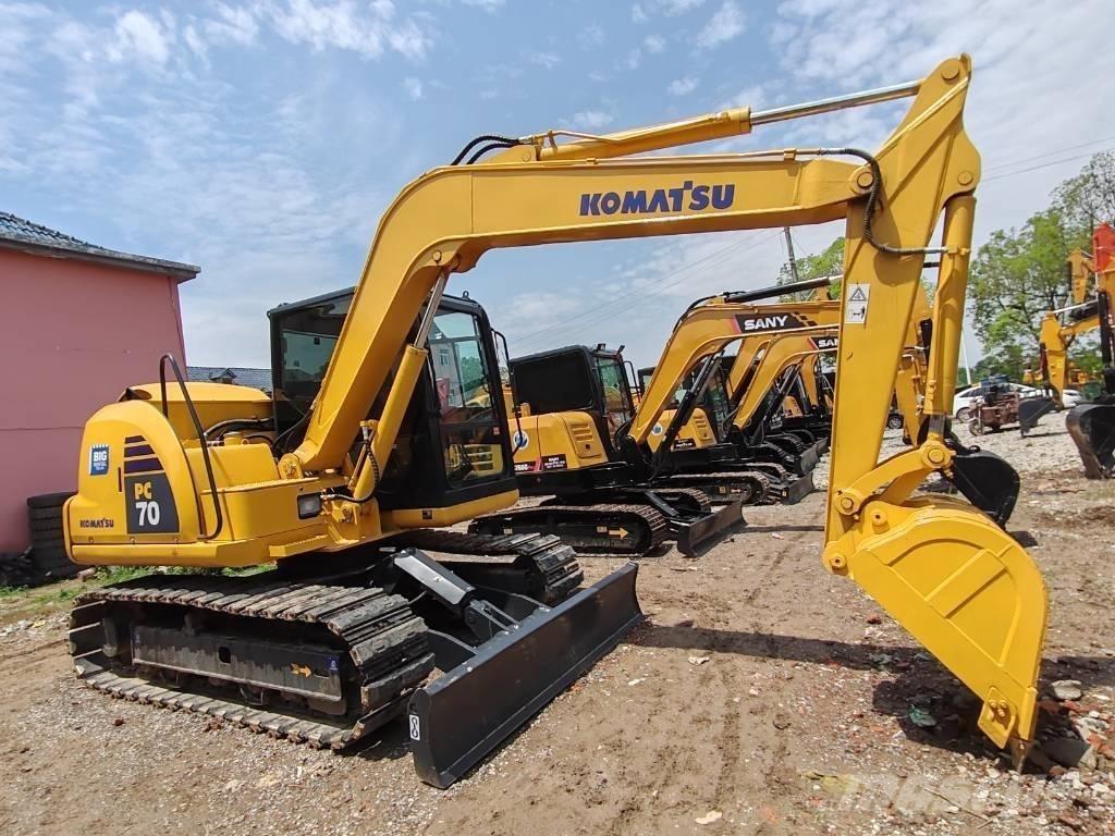 Komatsu PC 70 Midi rýpadla 7t - 12t