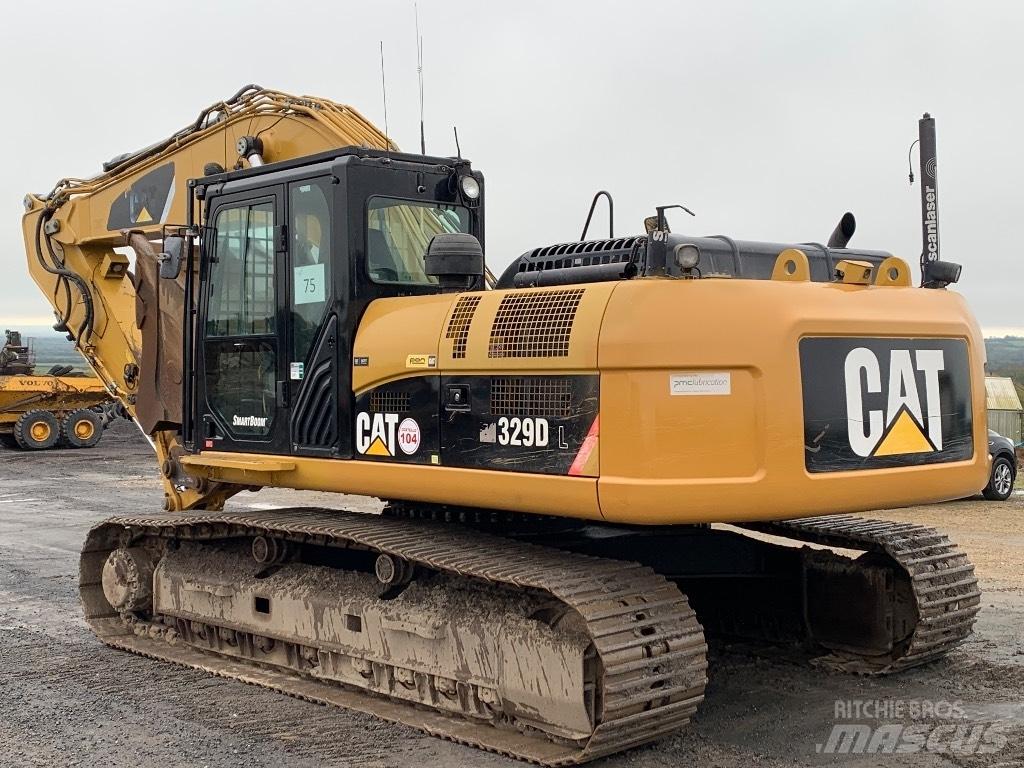 CAT 329 D Pásová rýpadla