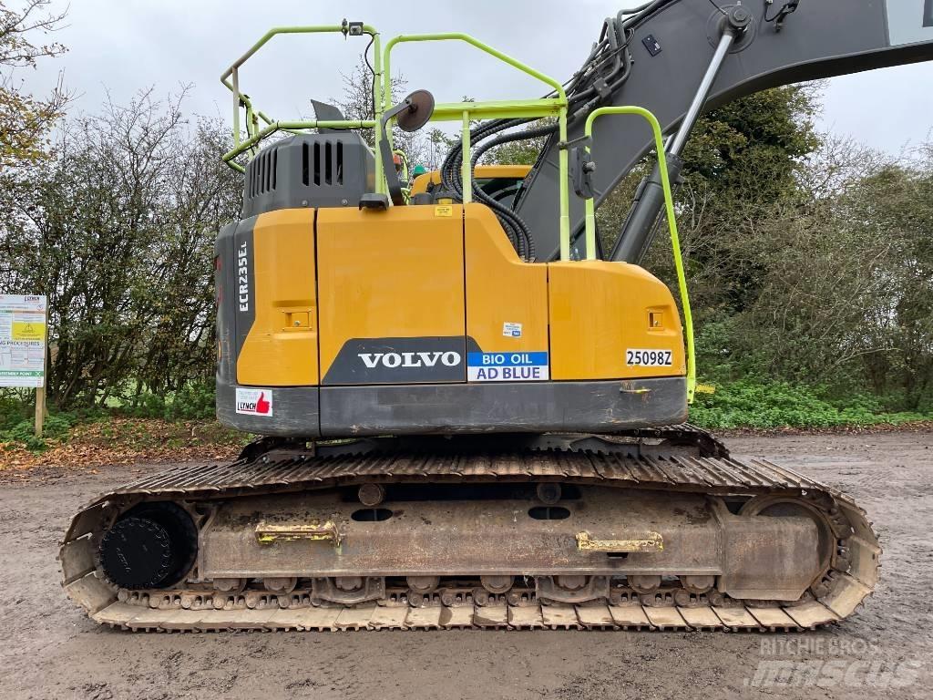 Volvo ECR 235 Pásová rýpadla