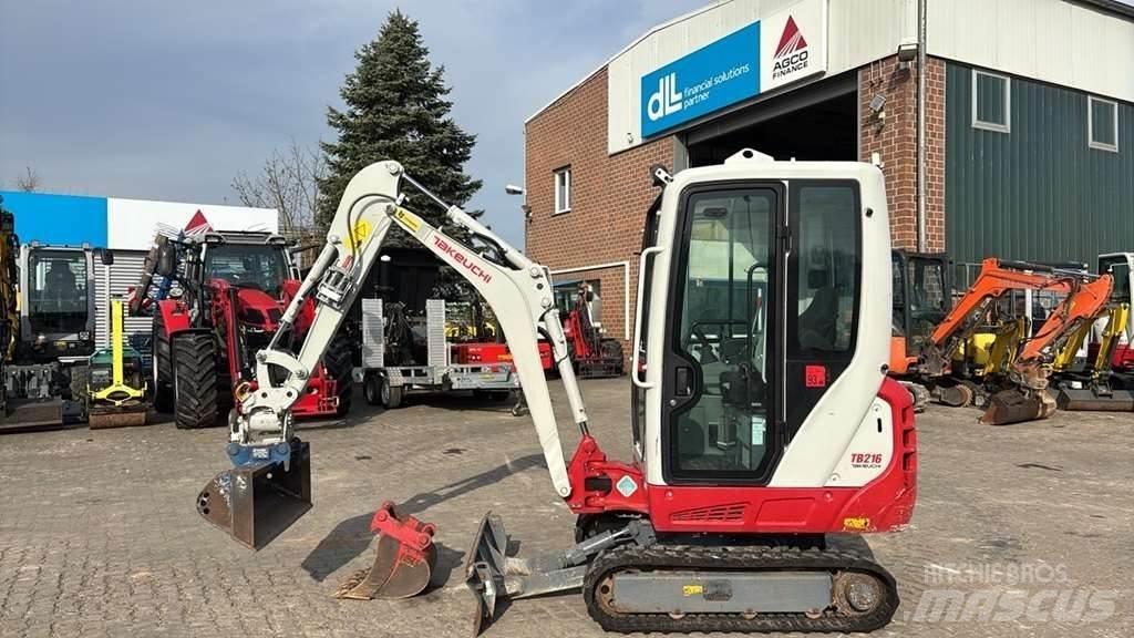 Takeuchi TB216 Mini rýpadla < 7t