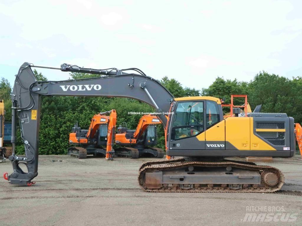 Volvo EC 250 E NL Pásová rýpadla