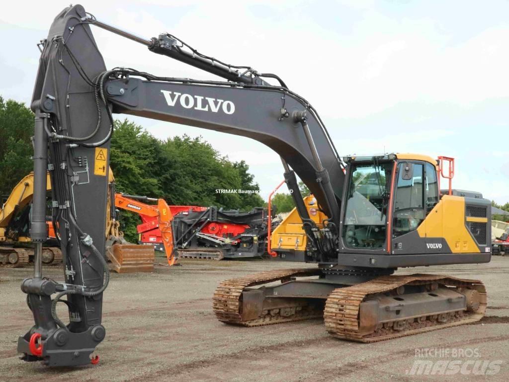 Volvo EC 250 E NL Pásová rýpadla