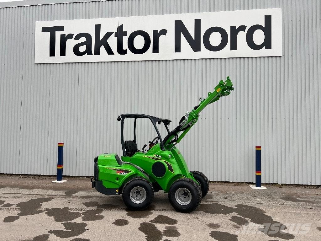 Avant e527 Elektrisk Kolové nakladače