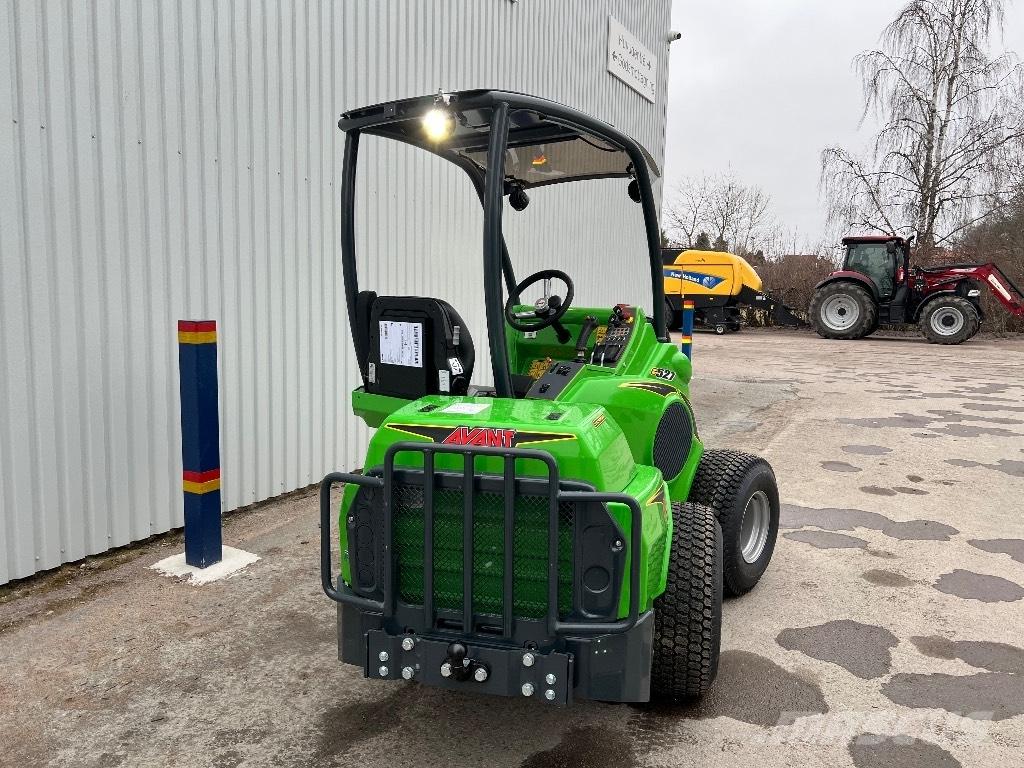 Avant e527 Elektrisk Kolové nakladače