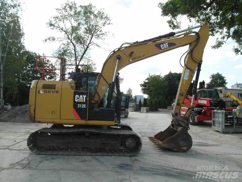 CAT 312 E Pásová rýpadla