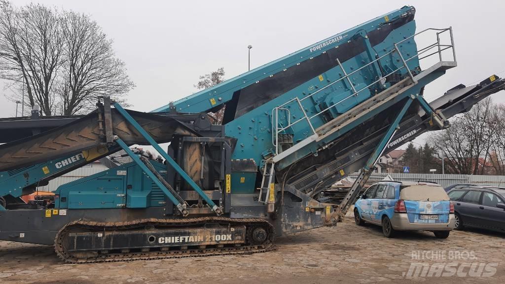PowerScreen 2100 Mobilní třídiče
