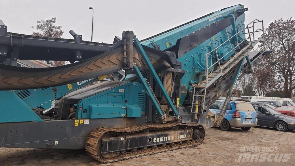 PowerScreen 2100 Mobilní třídiče