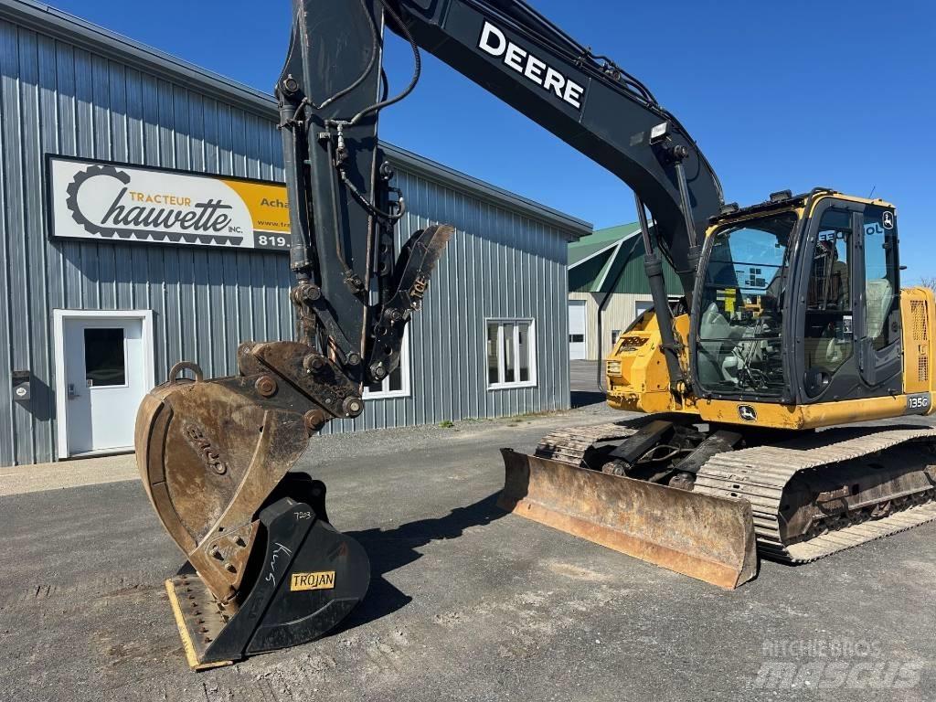 John Deere 135 G Pásová rýpadla