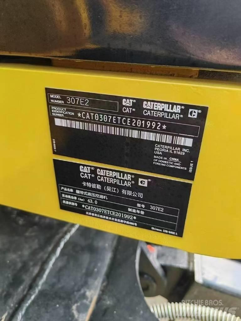 CAT 307E2 Pásová rýpadla