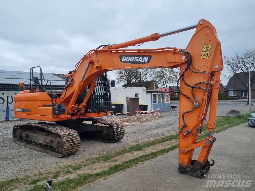 Doosan DX 180 LC-3 Pásová rýpadla