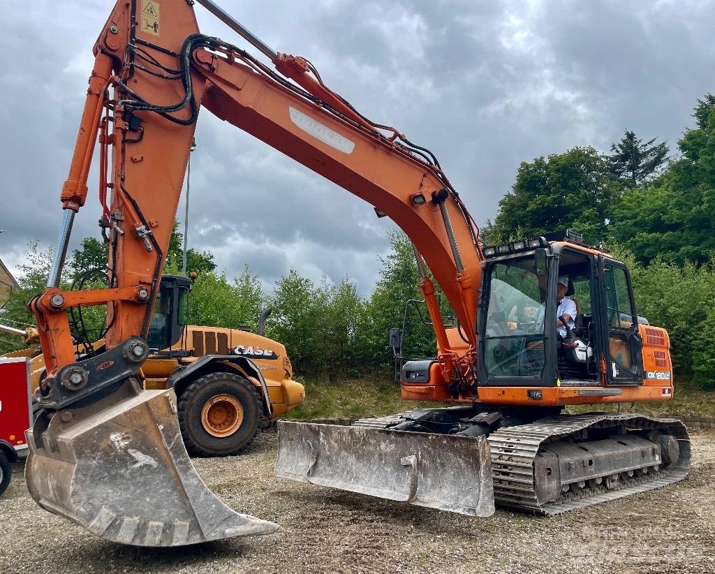 Doosan DX 180 LC-3 Pásová rýpadla