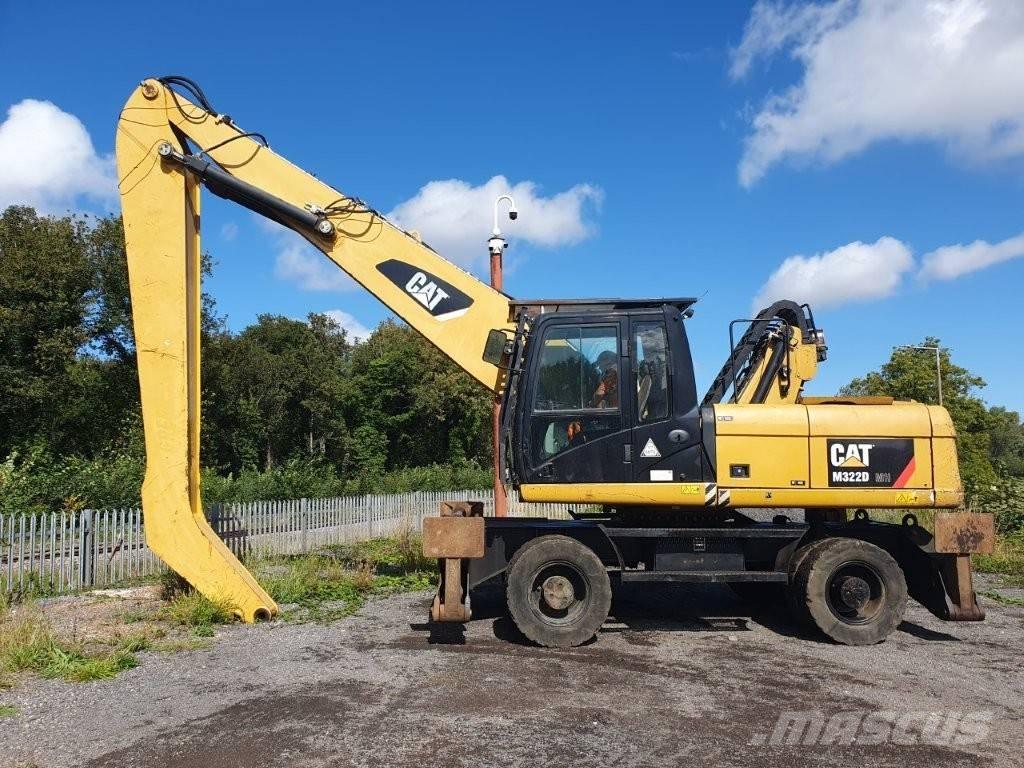 CAT M 322 D MH Stroje pro manipulaci s odpadem