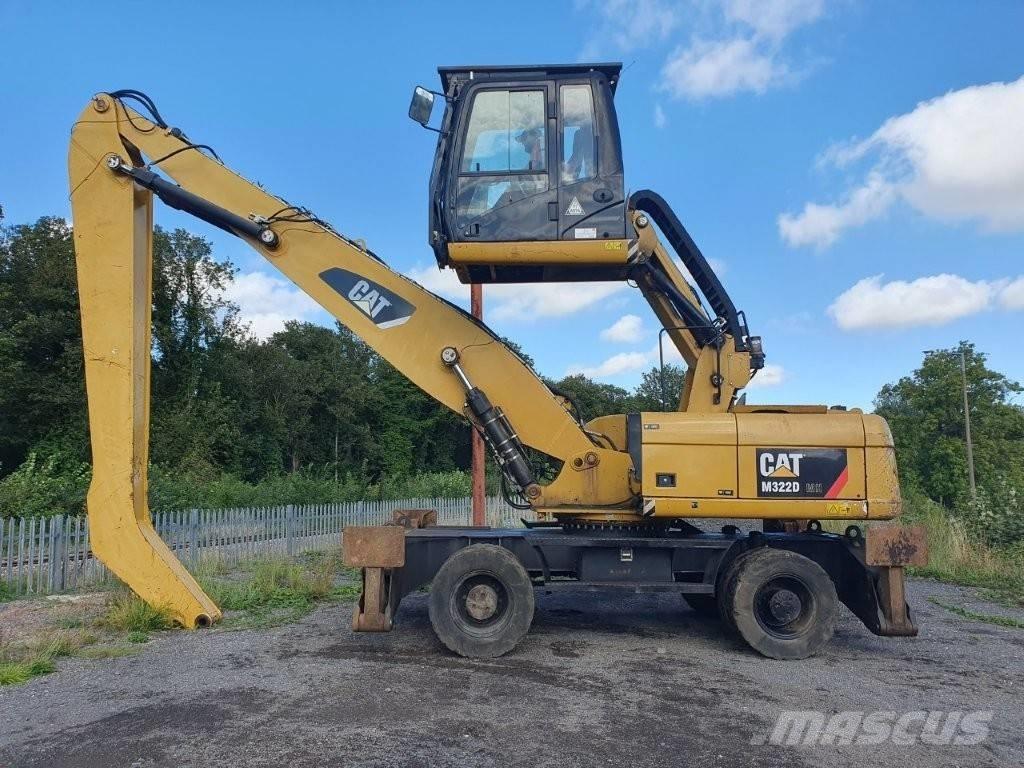 CAT M 322 D MH Stroje pro manipulaci s odpadem