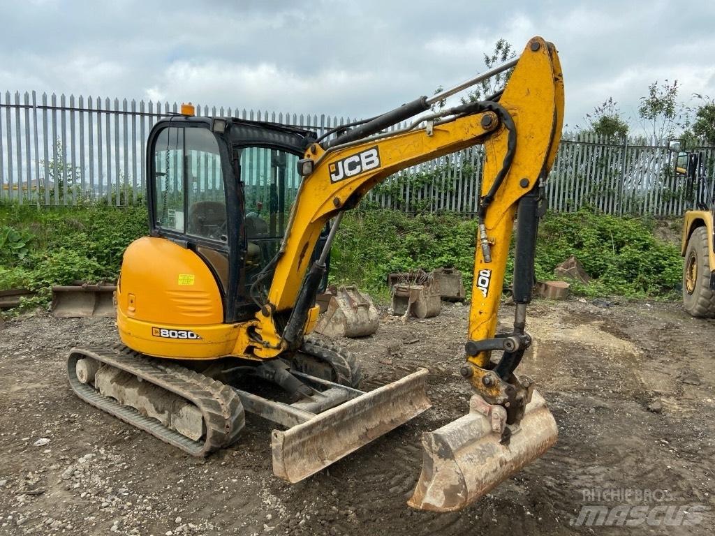 JCB 8030 ZTS Mini rýpadla < 7t