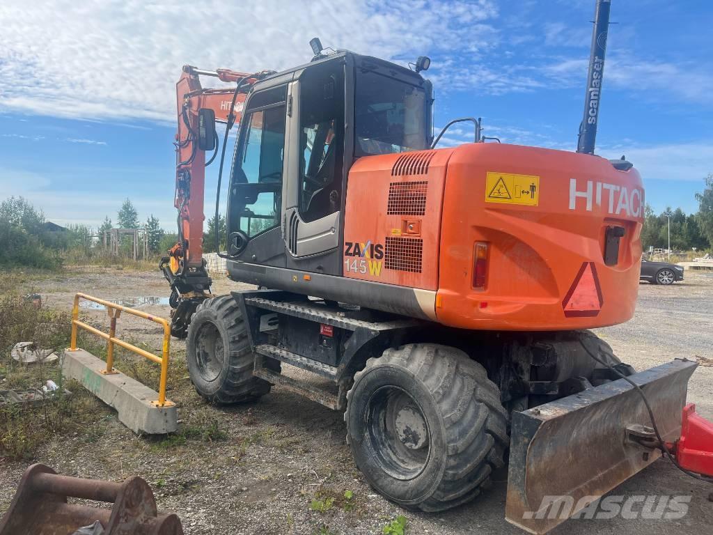 Hitachi ZX 145 W-3 Kolová rýpadla