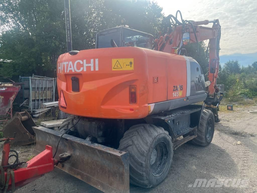 Hitachi ZX 145 W-3 Kolová rýpadla