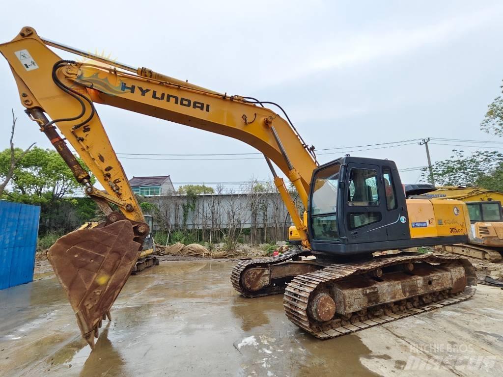 Hyundai R305LC-7 Pásová rýpadla