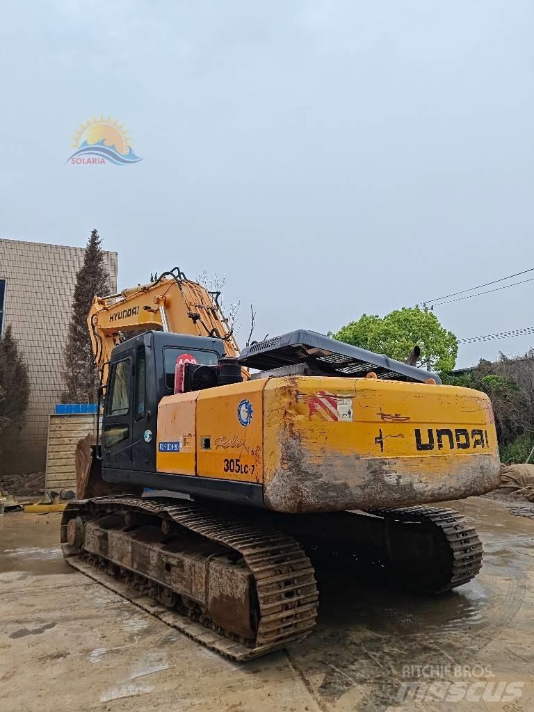 Hyundai R305LC-7 Pásová rýpadla