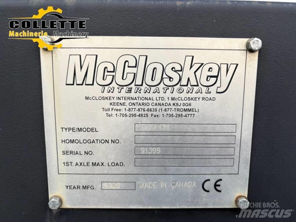 McCloskey ST80 Dopravníky