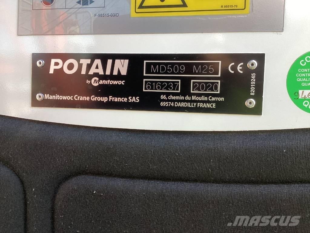 Potain MD509 Stavební jeřáby