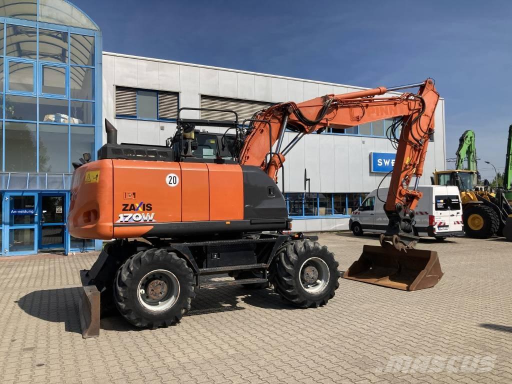 Hitachi ZX 170 W-6 Kolová rýpadla