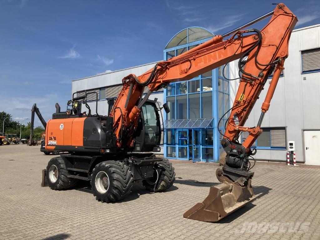 Hitachi ZX 170 W-6 Kolová rýpadla