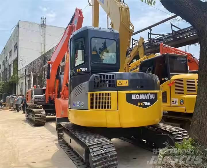 Komatsu PC78US Midi rýpadla 7t - 12t