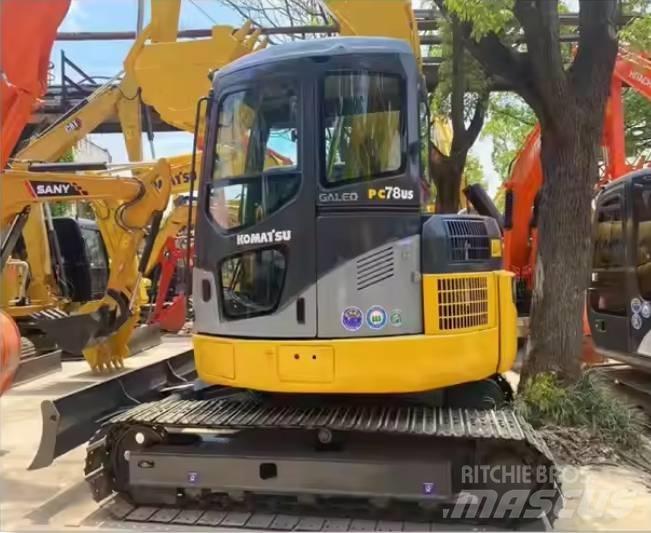 Komatsu PC78US Midi rýpadla 7t - 12t