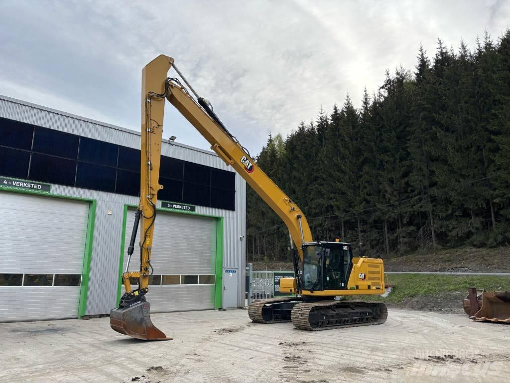 CAT 323 SLR Rýpadla s dlouhým dosahem