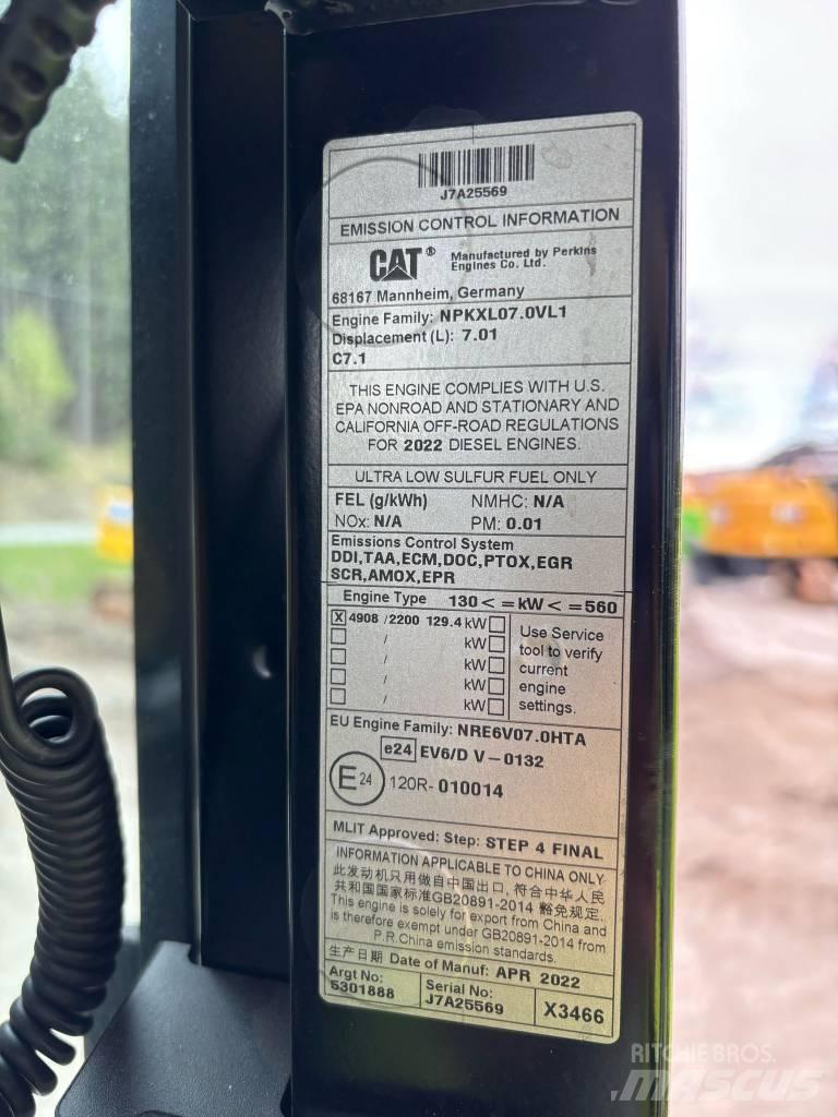 CAT 323 SLR Rýpadla s dlouhým dosahem