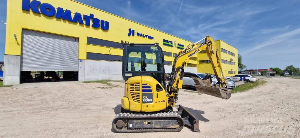 Komatsu PC 26 MR Mini rýpadla < 7t