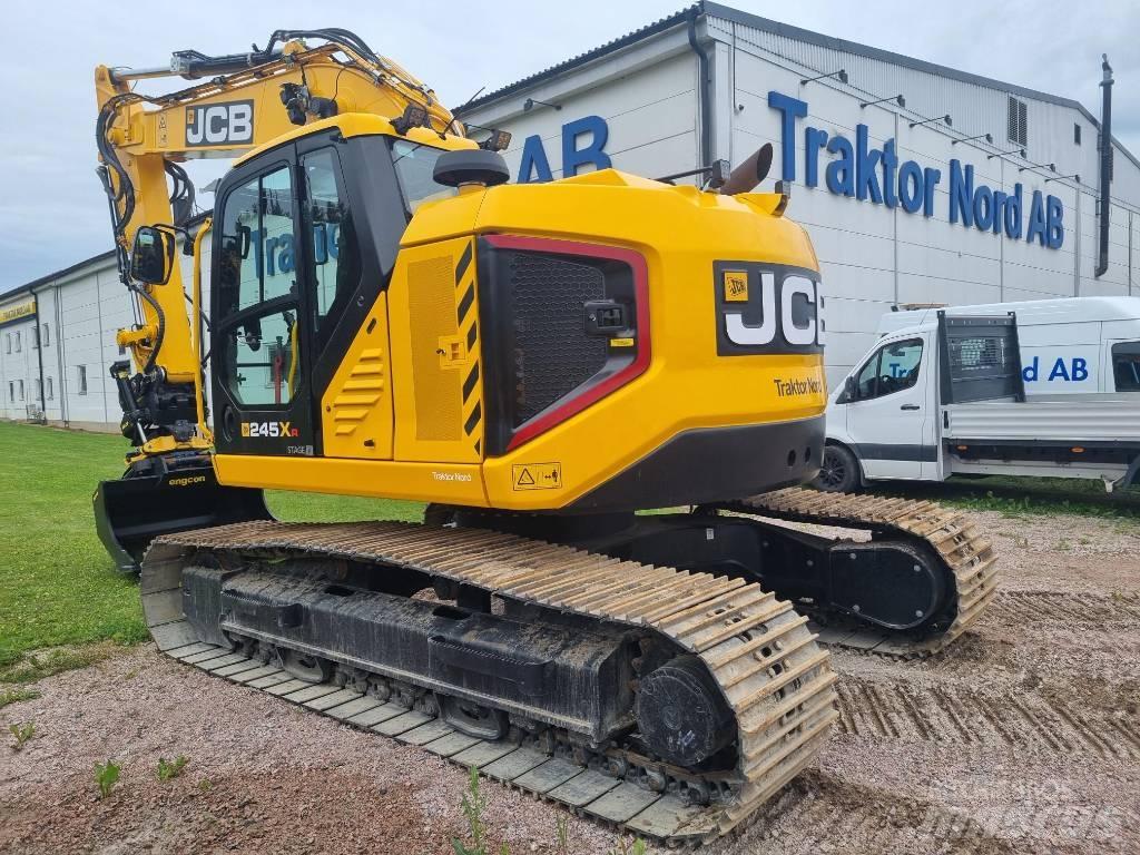 JCB 245 XR Pásová rýpadla