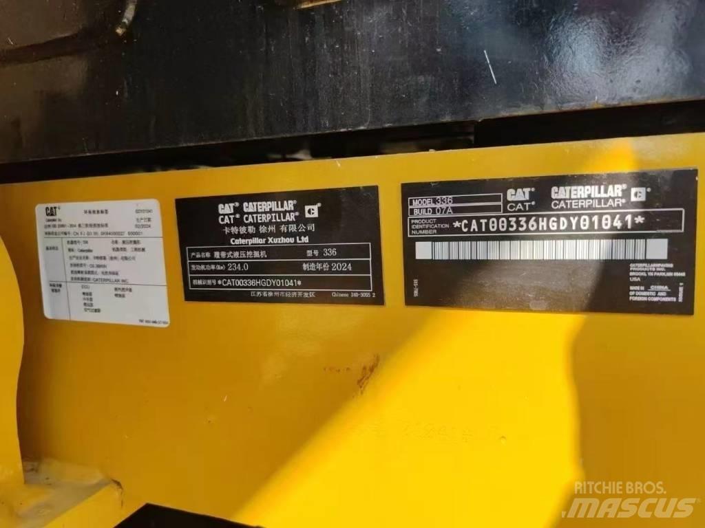 CAT 336 Pásová rýpadla