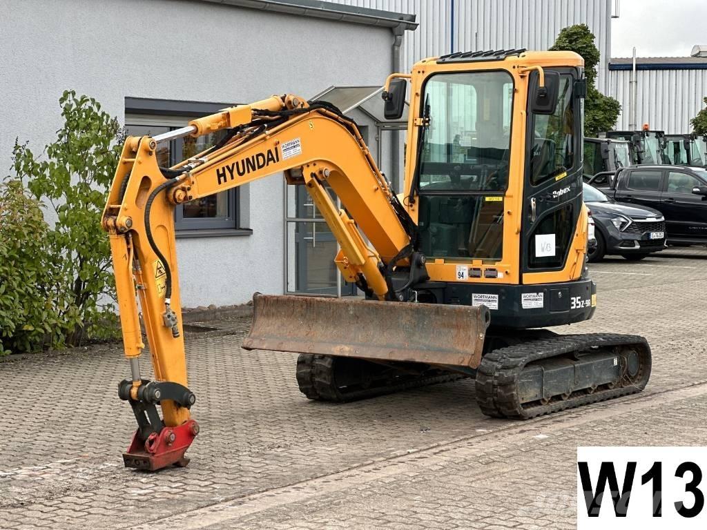 Hyundai R35Z 9A Mini rýpadla < 7t