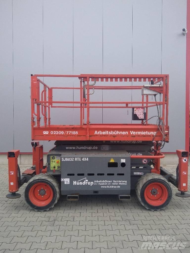 SkyJack SJ 6832 RTE Nůžková zvedací plošina
