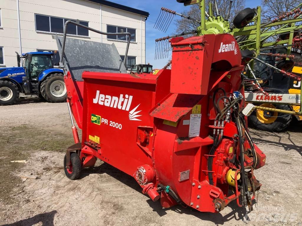 Jeantil PR 2000 Drtiče a řezače balíků