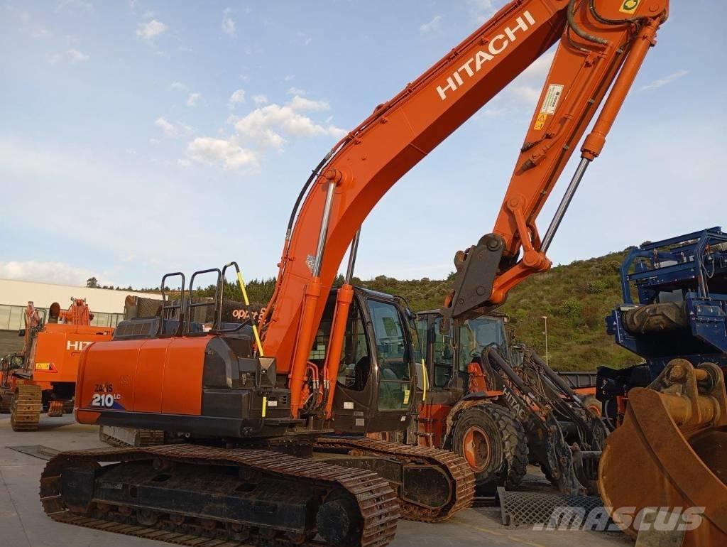 Hitachi ZX 210 LC-6 Pásová rýpadla