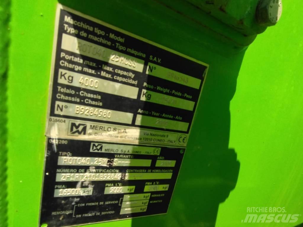 Merlo 40.25 Teleskopické manipulátory